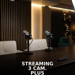 Streaming 3 Cámaras - Plus