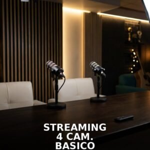 Streaming 4 Cámaras - Básico